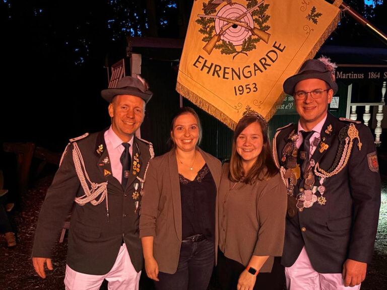 Ehrengarde Schützenfest und Biwak