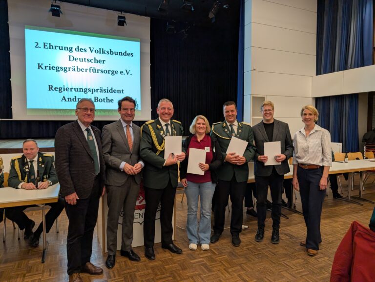 Regierungspräsident ehrt Schützen